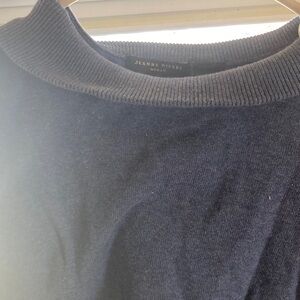 Jeanne Pierre womens Deep Blue Crewneck Sweater